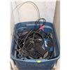 Image 1 : BIN OF ELECTRICAL SUPPLIES, ANTENNAS AND MORE