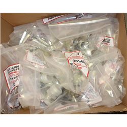 LARGE BOX OF ASSORTED HYDRAULIC FITTINGS