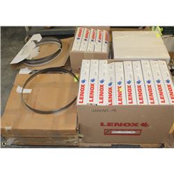 PALLET OF CLASSIC WELDED BAND SAW BLADES, VARIOUS