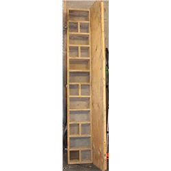 LOCKABLE WOODEN PARTS BOX, COMES WITH SHAW DIRECT