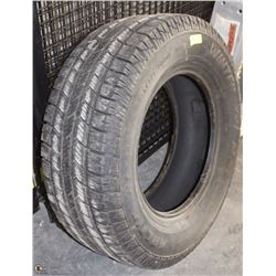 SINGLE  TIRE LT275 70R/18, NEW CONDITION