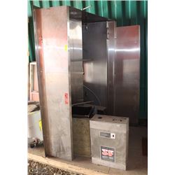 FIRE SUPRESSION SYSTEM WITH HOOD