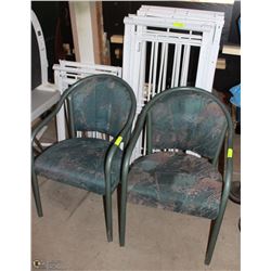 LOT OF 10 WINDOW SECURITY BARS WITH 2 GUN FABRIC