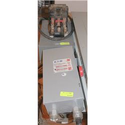 LOT OF TWO HEAVY DUTY SWITCHES