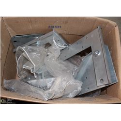BOX OF METAL EDGINGS