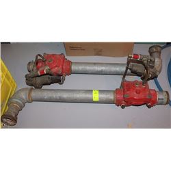 LOT OF 2 VALVE/TUBE ASSEMBLY