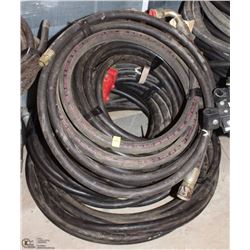STACK OF ASST AIR HOSES