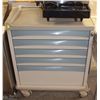 Image 1 : PARTS CART W/ LOCKING CASTERS 5 DRAWER