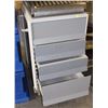 Image 1 : UNICELL ROLLING STORAGE CART WITH 4 DRAWERS