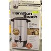 Image 1 : HAMILTON BEACH COFFE URN 420CUP CAPACITY