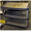 Image 1 : TWO SHELF CART ON CASTORS 34'HX35'W20'D