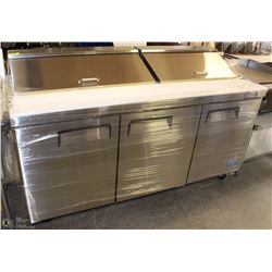 ME#25 TRIPLE DOOR 72" S/S REFRIGERATED SALAD PREP