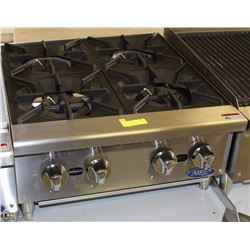 ME#6 MRE HEAVY DUTY COUNTER TOP HOTPLATE 4 GAS