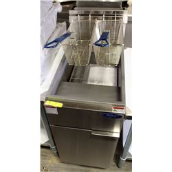 ME#2 MRE COMMERCIAL STAINLESS STEEL DEEP FRYER