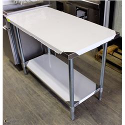 ME#20, 24"X48" S/S WORK TOP TABLE W/ GALVANIZED
