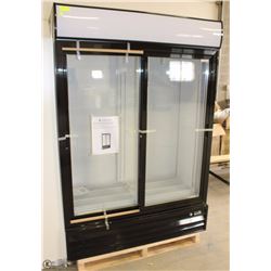 ME#26 DOUBLE SLIDING GLASS DOOR COOLER