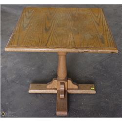 ME#22 1-30 WOODEN RESTAURANT SQUARE TABLES