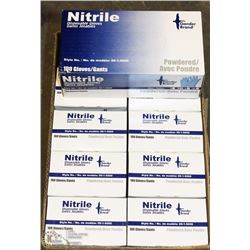 NITRO DISPOSABLE GLOVES SIZE M 10 BOXES OF 100 PER