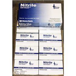 NITRO DISPOSABLE GLOVES SIZE M 10 BOXES OF 100 PER