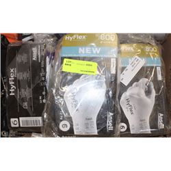 4 BUNDLES OF HIGH FLEX PVC FINGER DIPPED WORK