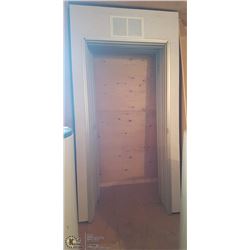 PARTITION WALLS AND DOORWAYS - 8'H