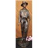 Image 1 : 31 inches Bronze Statue on marble base