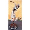 Image 1 : Egyptian Dancer Bronze Sculpture on a marble base