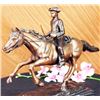 Image 2 : French Soldier On Horse Bronze Sculptur on marble base