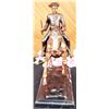 Image 3 : French Soldier On Horse Bronze Sculptur on marble base