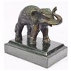 Image 8 : Happy Elephant Trunk Up Bronze Sculpture Statue Figure Figurine