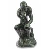 Image 1 : Massive Extra Large Rodin Thinker Famous Work Artwork Bronze Sculpture Marble Nr