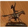 Image 1 : Pony Express Cowboy Bob Bronze Sculpture