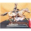 Image 5 : Signed Pj Mene French Soldier On Horse Bronze Marble Sculpture Statue Figure