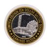 Image 1 : .999 Silver Flamingo Hilton Las Vegas, Nevada $10 Casino Limited Edition Gaming