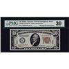 Image 2 : 1934A $10 Federal Reserve Emergency Note Missing Hawaii Overprint ERROR PMG VF30