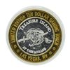 Image 1 : .999 Silver Treasure Island Las Vegas $10 Casino Limited Edition Gaming Token