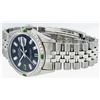 Image 2 : Rolex Mens Stainless Steel 1.00ctw Emerald and Diamond Datejust Wristwatch