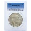 Image 1 : 1923 $1 Peace Silver Dollar Coin PCGS MS63