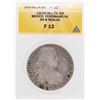 Image 1 : 1809-Mo TH Mexico Ferdinand VII 8 Reales Silver Coin ANACS F12