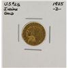 Image 1 : 1925-D $2 1/2 Indian Head Quarter Eagle Gold Coin