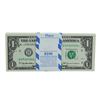 Image 1 : Pack of (100) Consecutive 1999 $1 Federal Reserve STAR Notes St. Louis