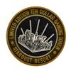 Image 1 : .999 Silver Stardust Resort Las Vegas, Nevada $10 Casino Limted Edition Gaming T