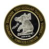 Image 1 : .999 Silver Circus Circus Hotel & Casino Reno, NV $10 Limited Edition Gaming Tok