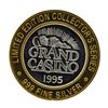 Image 2 : .999 Silver Grand Casino $10 Casino Limited Edition Gaming Token