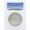 Image 1 : 1893 $1 Morgan Silver Dollar Coin PCGS MS62
