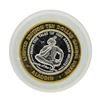 Image 1 : .999 Silver Aladdin Resort Casino Las Vegas, NV $10 Limited Edition Gaming Token