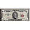 Image 1 : 1953C $5 Legal Tender Red Seal STAR Note