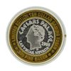 Image 2 : .999 Silver Caesars Palace Las Vegas, Nevada $10 Casino Limited Edition Gaming T