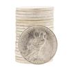 Image 2 : Roll of (20) 1922 $1 Brilliant Uncirculated Peace Silver Dollar Coins