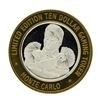 Image 1 : .999 Silver Monte Carlo Resort & Casino Las Vegas, NV $10 Limited Edition Gaming